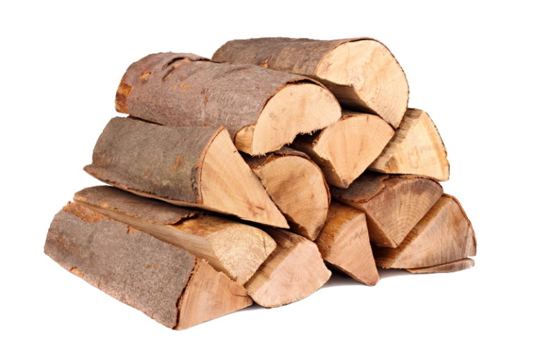 bûches de bois brut poêle à bois