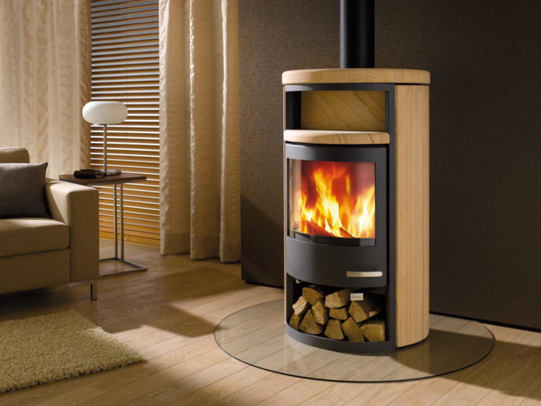 Poêle a granulet pellet bois et métal design